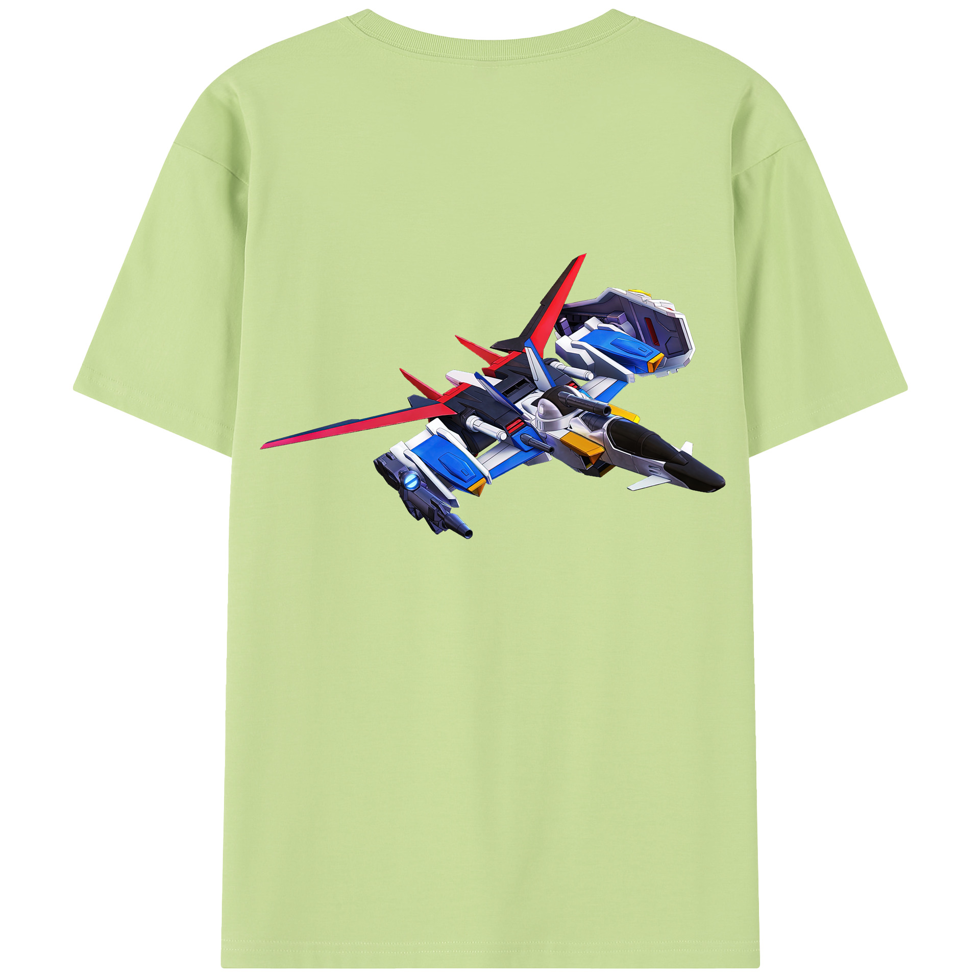 （画像用） 機動戦士ガンダム Mobile Suit Gundam 綿100％半袖Tシャツ（背面プリント）
